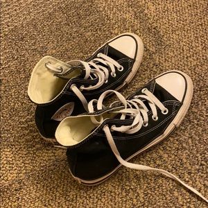 Converse chunk Taylor all stars black high top